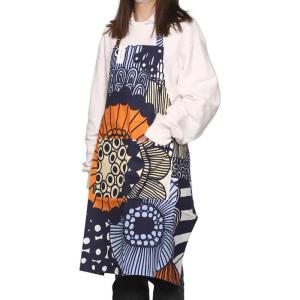 MARIMEKKO Siirtolapuutarha Apron for Women and Men – Refine Your Kitchen Décor with Our Colorful Aprons – 100% Cotton Apron for Kitchen (34.5 in x 33 in)