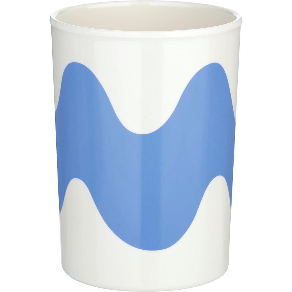 imageMARIMEKKO Lokki Large Cup 85oz  Refine Your Kitchen Dcor with Our White ampamp Blue Dinnerware  Perfect Designer Cup Without Handle for Morning Brews and Cozy EveningsSky Blue