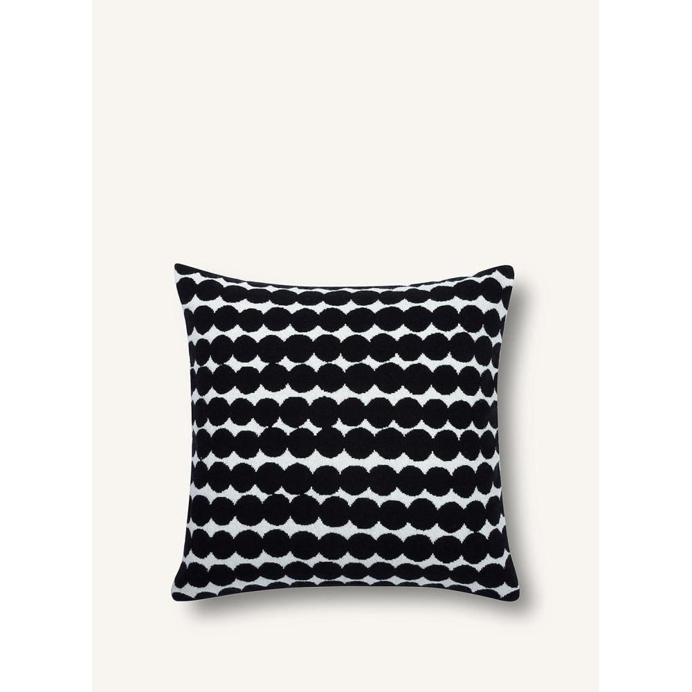 imageMARIMEKKO Pieni Unikko Cotton Pillow Cover Pink ampamp White  Refine Your Home Dcor with Our Square Cushion Cover WSide Zip Closure  Modern Pillow Covers 20x20 inchesRasymatto Black