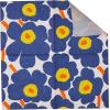 IHR Ideal Home Range Cocktail Napkins Marimekko Disposable 3-Ply Paper Party Napkin Pack, 5″ x 5″, Unikko Dark Blue, 20-Count