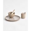 MARIMEKKO Oiva Unikko Mortar and Pestle — Refine Your Kitchen Décor with Our Iconic Floral Dinnerware — Stylish Pestle and Mortar Set to Elevate Your Dining Experience (3 in x 3 in)(Mortar and Pestle)