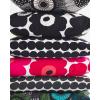 MARIMEKKO Pieni Unikko Cotton Pillow Cover (Pink & White) – Refine Your Home Décor with Our Square Cushion Cover W/Side Zip Closure — Modern Pillow Covers 20×20 inches(Siirtolapuutarha Black/White)