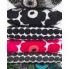 MARIMEKKO Pieni Unikko Cotton Pillow Cover (Pink & White) – Refine Your Home Décor with Our Square Cushion Cover W/Side Zip Closure — Modern Pillow Covers 20×20 inches(Siirtolapuutarha Green)