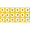 IHR Ideal Home Range – Paper Napkins Marimekko AURINGONKUKKA orange yellow 20-Count 3-Ply Cocktail Napkins 5 x 5 inches(Cocktail 5×5 inches (Pack of 2))
