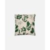 MARIMEKKO Pieni Unikko Cotton Pillow Cover (Pink & White) – Refine Your Home Décor with Our Square Cushion Cover W/Side Zip Closure — Modern Pillow Covers 20×20 inches(Elokuun Varjot Green)