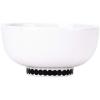MARIMEKKO Oiva Räsymatto Bowl – Refine Your Kitchen Décor with Our Iconic Black and White Stoneware – Stylish & Classic Porcelain Bowls to Elevate Your Dining Experience (10oz)