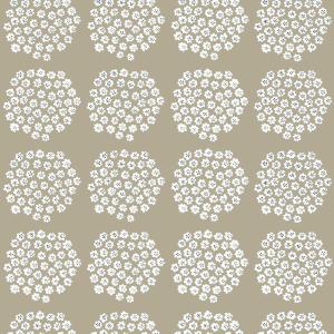 MARIMEKKO Taupe Puketti Peel & Stick Wallpaper