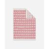 MARIMEKKO Räsymatto Terry Cotton Hand Towel (Ivory and Beige) – Polka Dot Patterned Hand Towels – 28 in x 20 in(Pink Räsymatto)