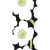 IHR Ideal Home Range Dinner Napkins Marimekko Disposable 3-Ply Paper Hand Towels, 8.5″ x 4.5″, Unikko Black, 16-Count