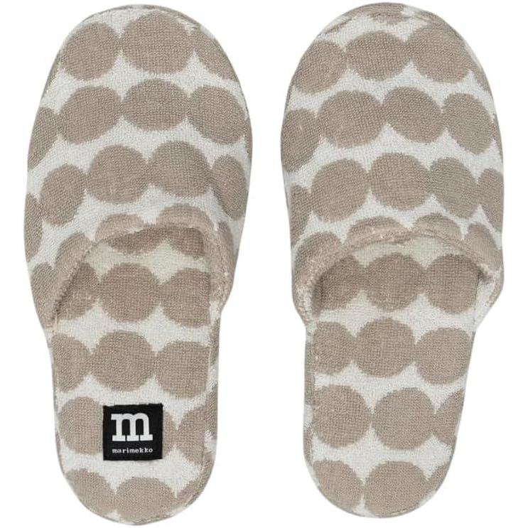 imageMARIMEKKO Rsymatto Cotton SlippersBeige