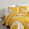 Marimekko – Queen Duvet Cover Set, Super Soft Organic Bedding, Casual Home Decor (Vesi Unikko Yellow, Queen)(Vesi Unikko Yellow)