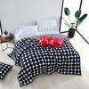 Marimekko – USHSEE1166166 | Pienet Kivet Collection | Soft and Cozy Breathable Blanket, Lightweight and Perfect for Sofa Couch or Bed, Modern and Stylish Home Décor, King, Black