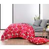 Marimekko Blanket Cozy Reversible Bedding, Lightweight Home Decor for All Seasons, Queen, Pieni Unikko Red