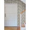 Marimekko Red Pieni Unikko Peel & Stick Wallpaper (MKS4492)(Black)