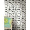 Marimekko Red Pieni Unikko Peel & Stick Wallpaper (MKS4492)(Black)
