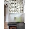 Marimekko Red Pieni Unikko Peel & Stick Wallpaper (MKS4492)(Black)