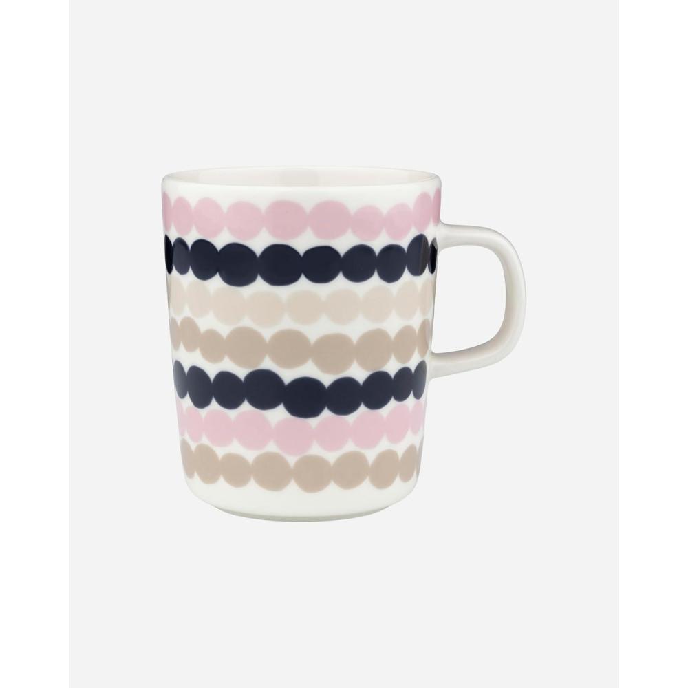 image:imageMARIMEKKO Oiva Rsymatto Coffee Mug Refine Your Kitchen Dcor with Our Iconic Stoneware Stylish Porcelain Coffee Cups to Elevate Your Drinking Experience 6 ozBeigePink