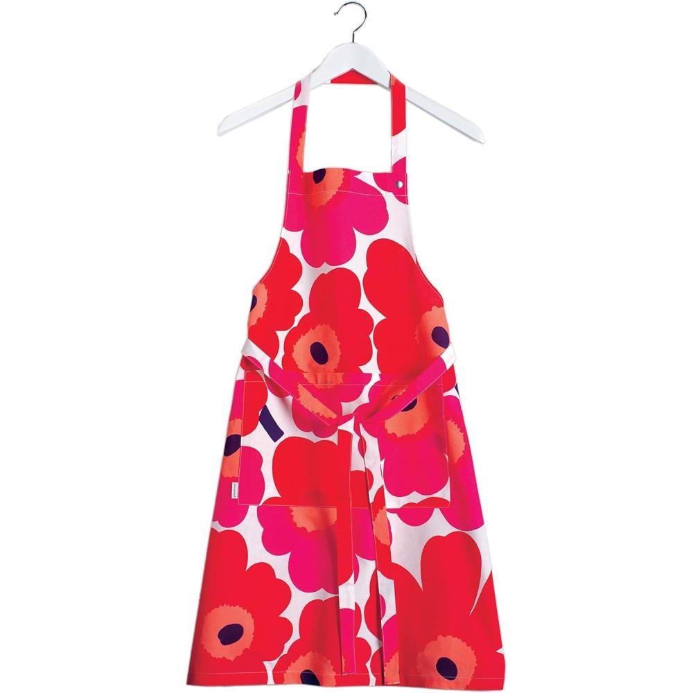 image:imageMARIMEKKO Pieni Unikko Floral Apron Red Poppy